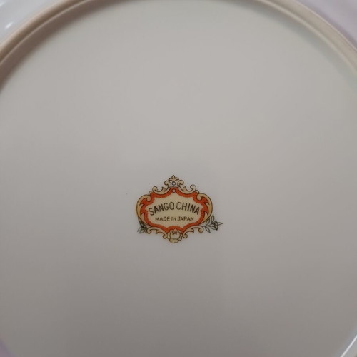 Vintage porcelain plate Sango China made in Japan, like new