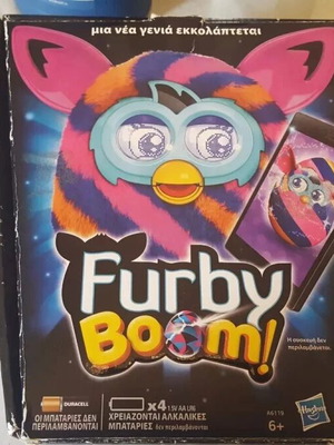 Furby Boom 2013 5" Interactive Electronic Toy used