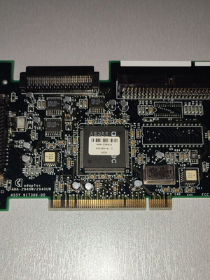 Adaptec AHA-2940UW PCI Ultra Wide SCSI controller used