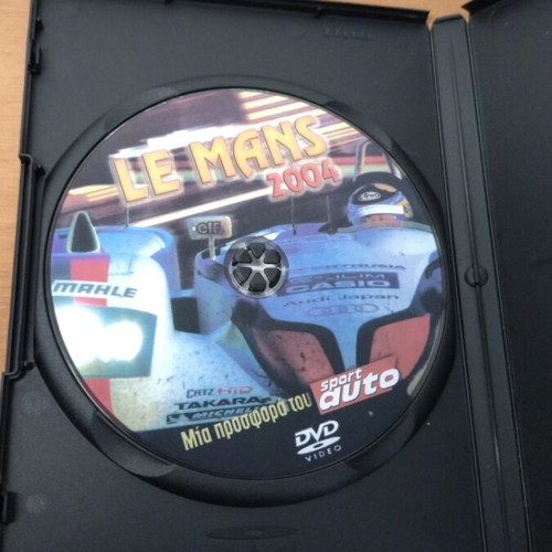 Le Mans 2004 DVD used with subtitles