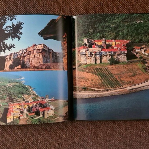 Athos The Garden of the Virgin as Seen from the Sky photo book like new