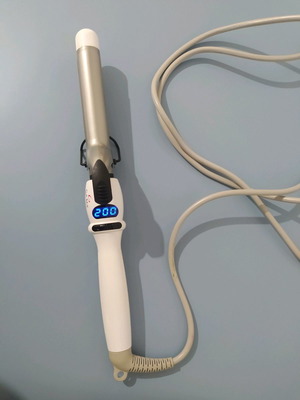 Επαγγελματικό ψαλίδι μαλλιών για μπούκλες με επίστρωση τιτανίου, σαν καινούργιο