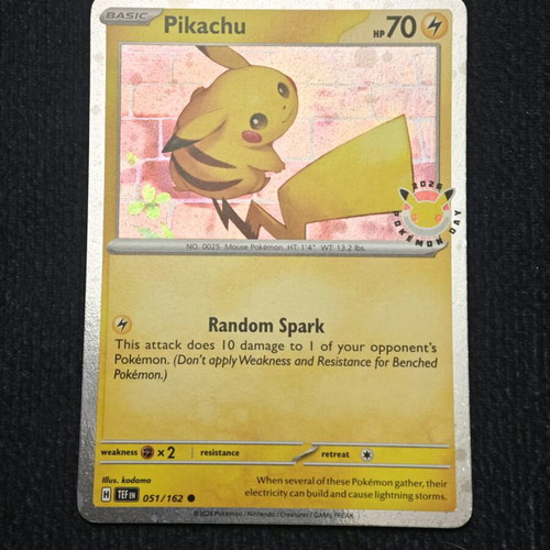 Pokémon Pikachu Celebration 30th Promo TEF 051 Card New