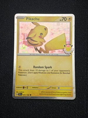 Pokémon Pikachu Celebration 30th Promo TEF 051 Card New