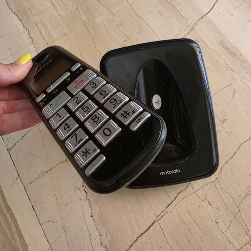 Motorola S3001 black digital cordless DECT telephone