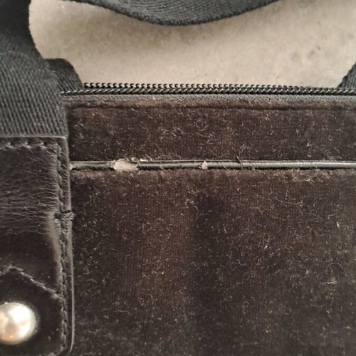 Juicy Couture Y2K laptop bag used, black crossbody