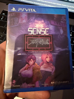 Sense Cyberpunk Ghost Story PS Vita Kickstarter Version new