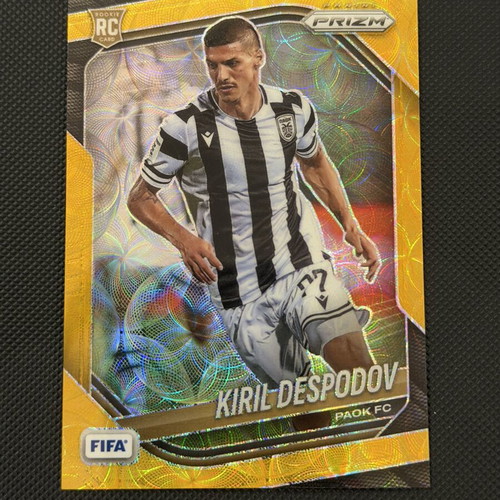 2025-26 FIFA Prizm Kiril Despodov Gold card like new