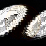  1998 SAMOA -Lady of the Century, Presentation of Shamrock  ** Silver Proof ** coin w COA