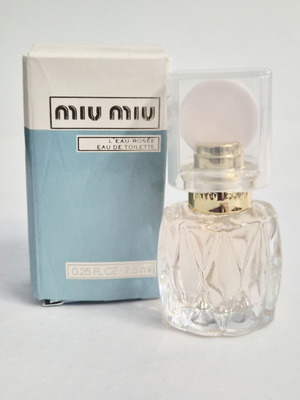 Miu Miu L'Eau Rosée Eau de Toilette mini perfume 7.5 ml