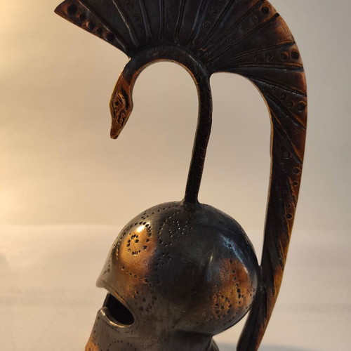 Bronze Greek Helmet decorative collectible replica
