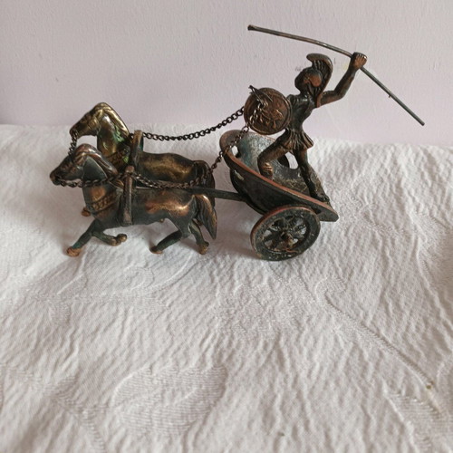 Bronze statue of Achilles used