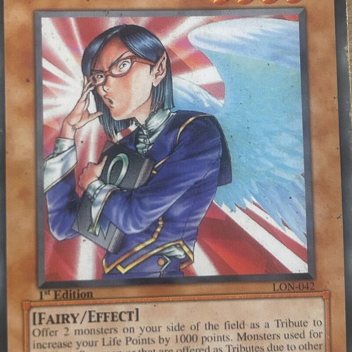 Hysteric Fairy Yu-Gi-Oh! card, Labyrinth of Nightmare series, 1st edition