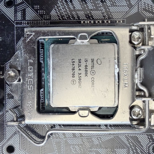 ASUS Z170-A ATX LGA1151 DDR4 motherboard with Intel Core i5 6600k 3.5 GHz