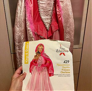 Πριγκίπισσα Σαρλίν αποκριάτικη στολή fun fashion 8-10 ετών