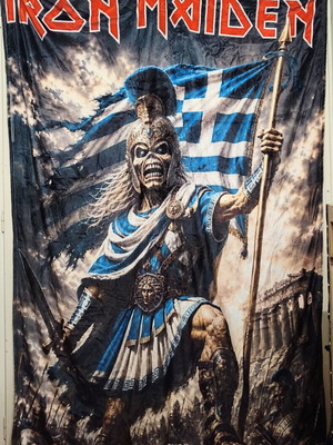 Iron Maiden fleece blanket 150x200 cm new