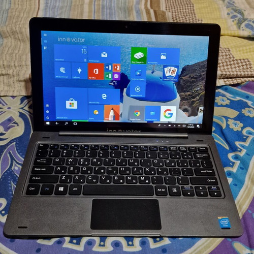 Innovator V113 Laptop Tablet FHD Intel Atom x5 2GB RAM 64GB Windows 10 like new