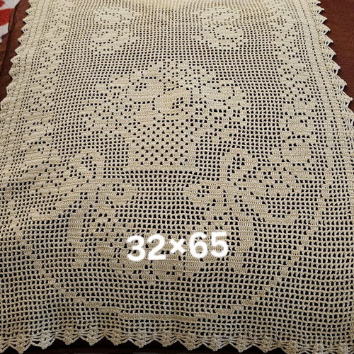 Handmade crochet napkins like new