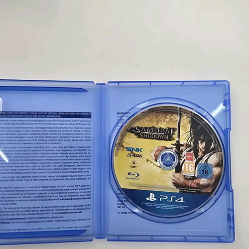 Samurai Shodown PlayStation 4 like new