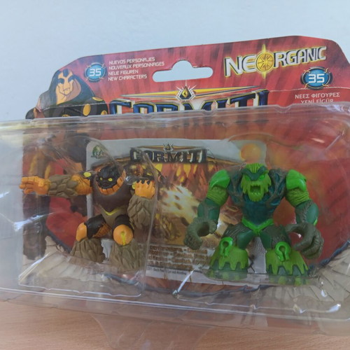 Gormiti Neorganic two-pack new in packaging