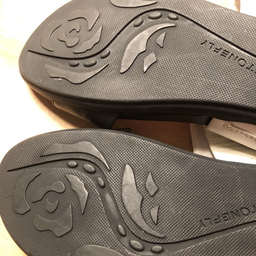 Stonefly Anatomic Women’s Leather Sandals Size 37 Black and White New