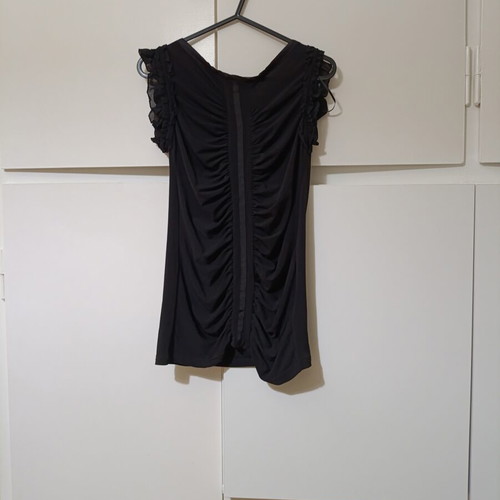 Dimel Black Women's T-shirt One Size like new