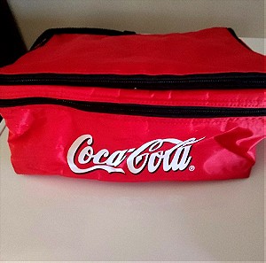 Μεγάλη ισοθερμική τσάντα-σακιδιο Coca-cola