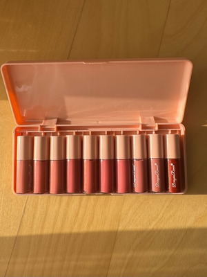 Dragon Ranee Σετ 10 Lip Gloss Nude Pink Cherry Καινούργιο