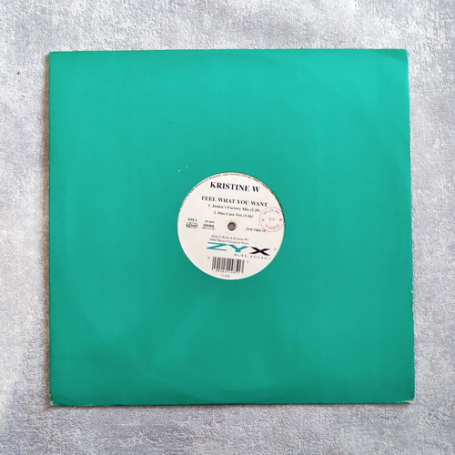Kristine W Feel What You Want 12'' Vinyl Maxi Single used, electronic