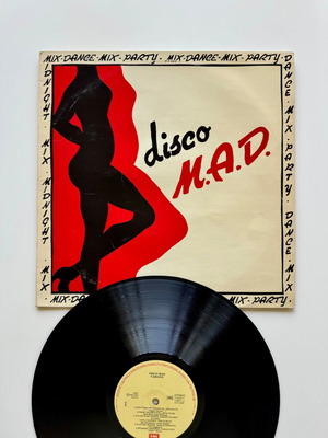 Disco MAD Mixed Compilation βινύλιο 1983 μεταχειρισμένο, Pop