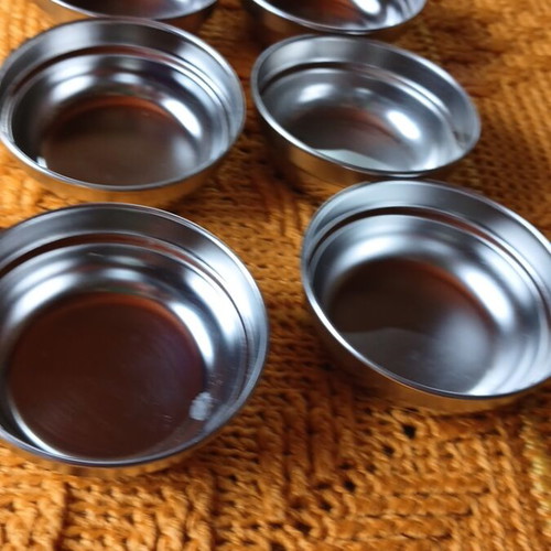 Bowls used, set of 6 pieces