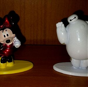 Jada Disney Nano Metalfigs Disney 100 Anniversary φιγούρα BAYMAX Big Hero 6 & Minnie Mouse
