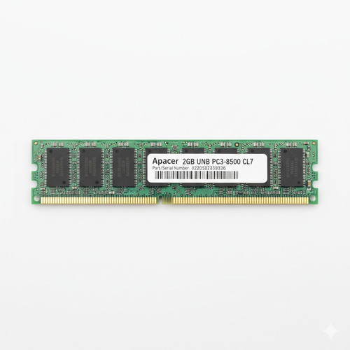 Apacer 2GB DDR3 PC3-8500 RAM used