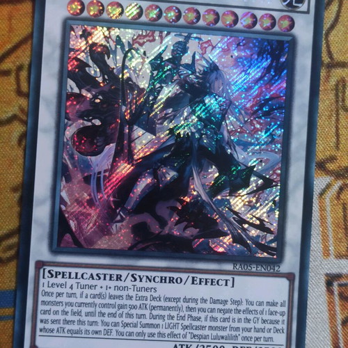 yugioh synchro monster cards YuGiOh Trading Card Game The Infinite Forbidden Ultra Rare Rciela, Sinister Soul of The White Forest INFO-EN039 main image 0
