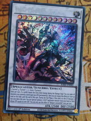 Despian Luluwalilith Synchro Monster κάρτα Yu-Gi-Oh! σαν καινούργιο