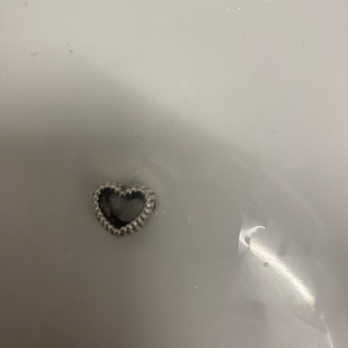 Pandora heart symbol charm in 925 silver like new