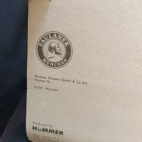 Die cast νταλίκα Paulaner like new, collectible model