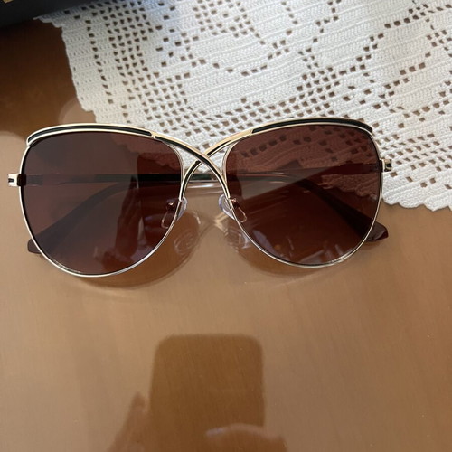 OZNE women's sunglasses, brown