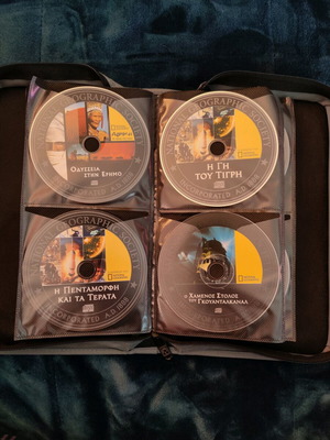 National Geographic VCD collection like new with 5 digital magazines