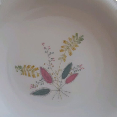 Porcelain plates Schumann Bavaria Germany set of 8 like new