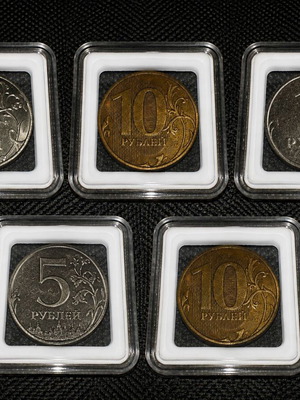Russia Modern Ruble Collector Set 6 Coins 2008-2016