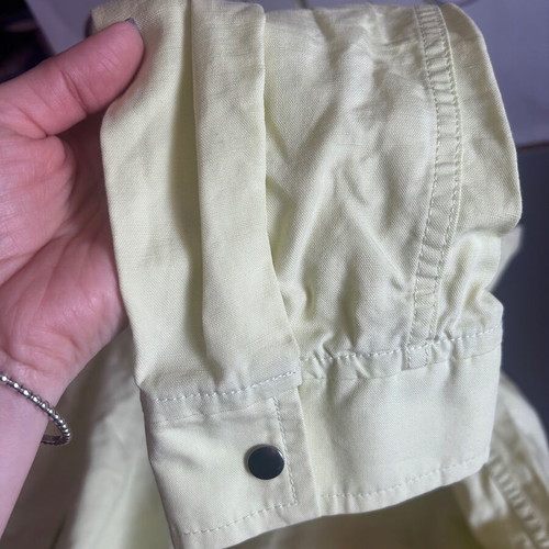 Lacoste men's lime vintage Harrington jacket size M like new