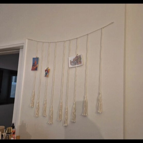 Wall decor for photos and memorabilia with clips new