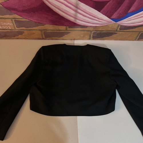 Zic Zac Black Bolero Jacket new, size large