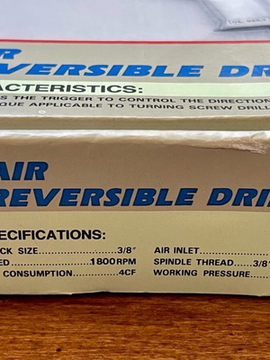 Air Reversible Drill new