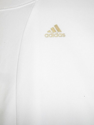 Adidas μπλούζα με τσέπες μέγεθος M/L σαν καινούργιο, άσπρη
