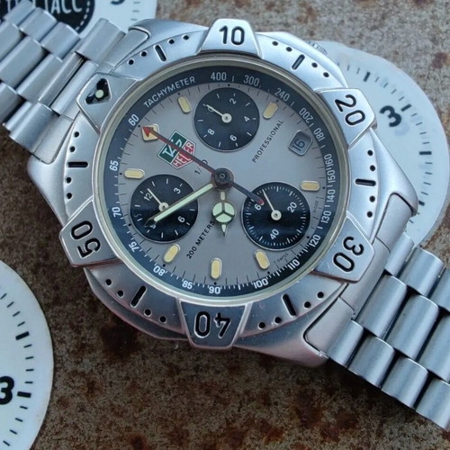 Tag Heuer 2000 Starfish Vintage 1994 Quartz Watch like new