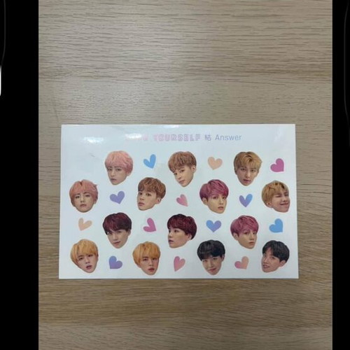 Love Yourself: Answer Version L book and 2 CDs like new with Jimin card and stickers