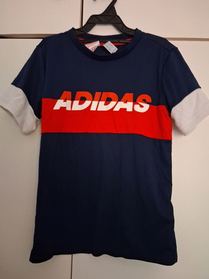 Adidas shirt like new, blue, size 122 cm for 6-7 years