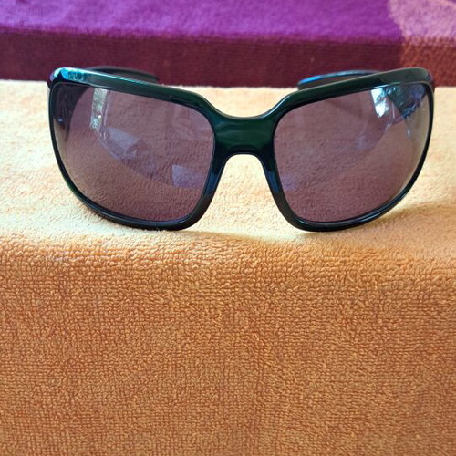 Chanel sunglasses black-green gradient
